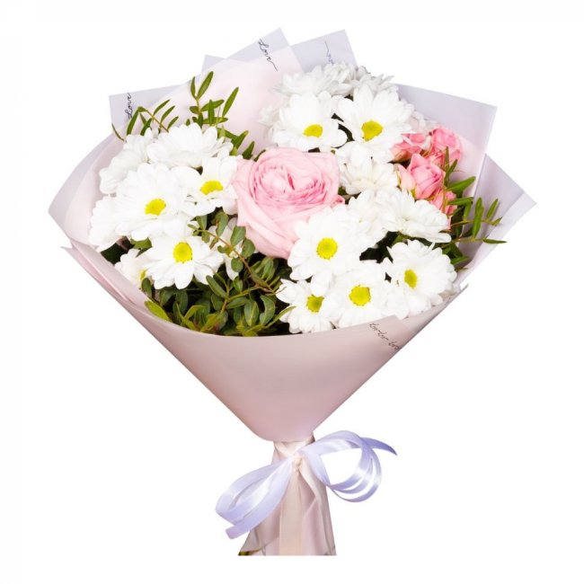 Букет цветов "Лесное солнышко"